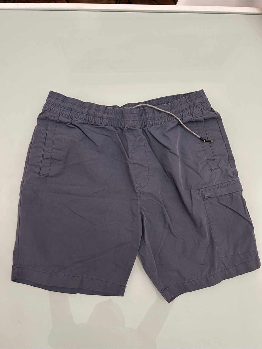 Goodfellow Men's Casual Drawstring Cargo Shorts - Gray Medium
